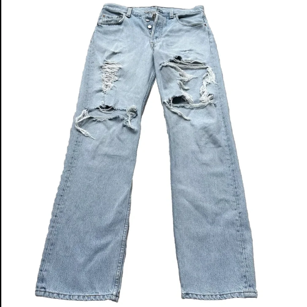 Vintage Levi's 501 Denim Jeans Made in USA Mens Tag 31x32 | Actual 30x30.5